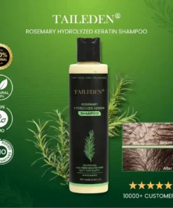 Orgaaninen rosmariinihiustenkasvushampoo