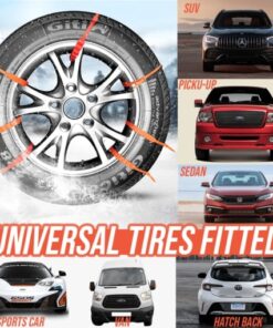 Liukumattomat nippusiteet ajoneuvoihin