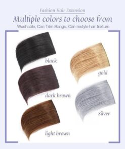 Hiuksia paksuuntuva pörröinen peruukki (rajoitettu aika 50 % alennuksella)