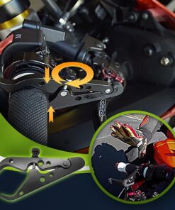 Moottoripyörän kaasun lukko