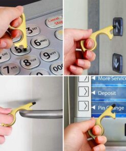 No Touch Door Avaustyökalut avaimenperäriipuksella