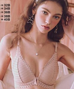 LaxChic Hengittävä etusolki pitsirintaliivit