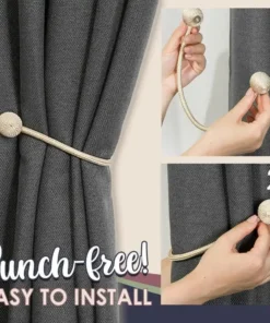 Magneettinen solki verhonauha