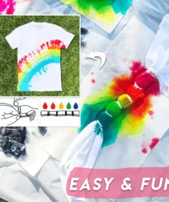Helppo ja nopea tie-Dye väri