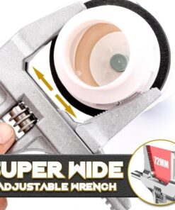 Erittäin leveä säädettävä jakoavain