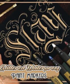 Kimaltelevat vedenpitävät maalimerkit - 10 kpl