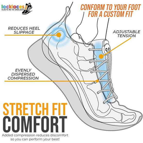 Joustavat No Tie -kengännauhat - Image 2