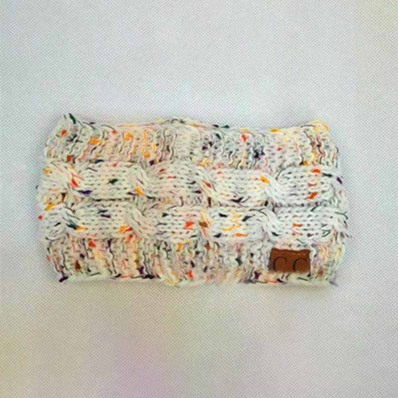 Värikäs neulottu virkattu Twist-pääpanta - Image 2