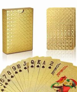 24k Gold Foil pelaa pokeria