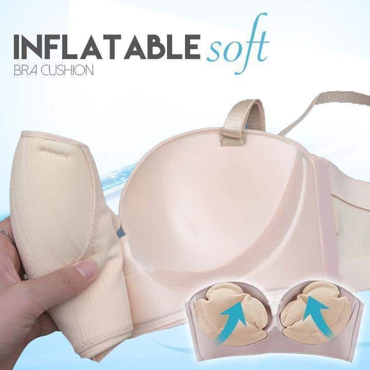 Hihnaton puhallettava langaton etusolkirintaliivit - Image 2