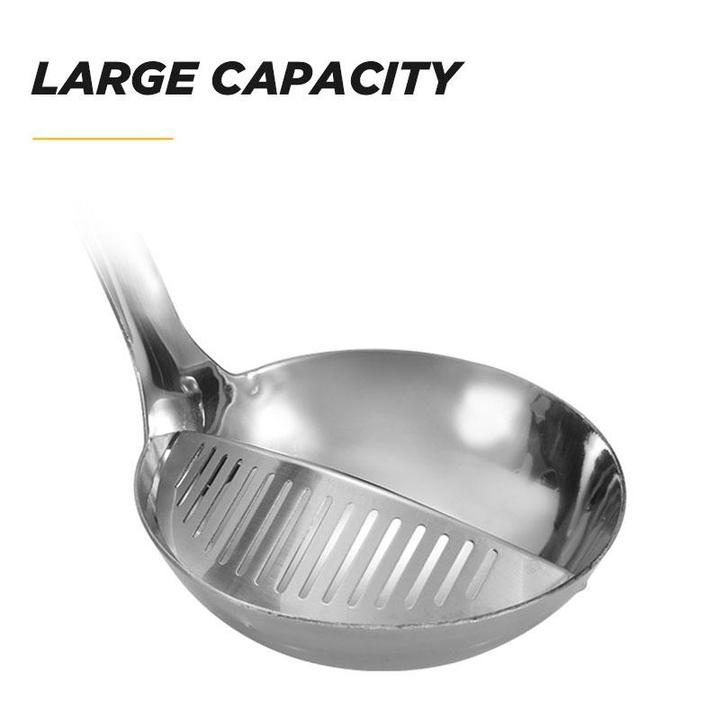 2 in 1 kattilakeitto lusikka siivilä - Image 4