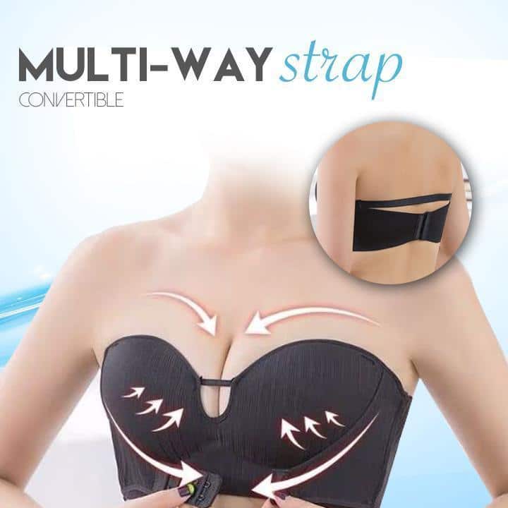 Hihnaton puhallettava langaton etusolkirintaliivit - Image 4