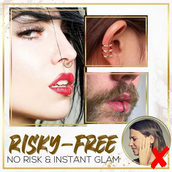 Ei lävistyksiä sisään vedettäviä korvakoruja - Image 6