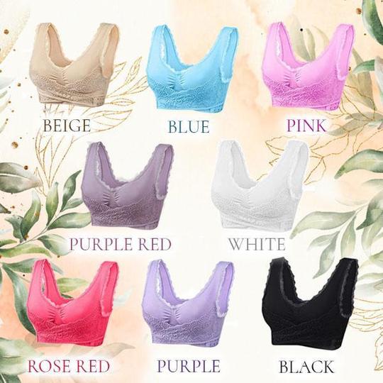 CozyFit X-Buckle Lace tukevat rintaliivit - Image 6