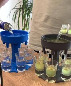 6 Shot Glass -annostelijan pidike