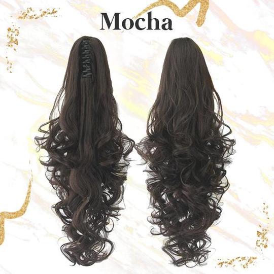 Pump-Hair Clip In Wavy Ponytail - Image 7