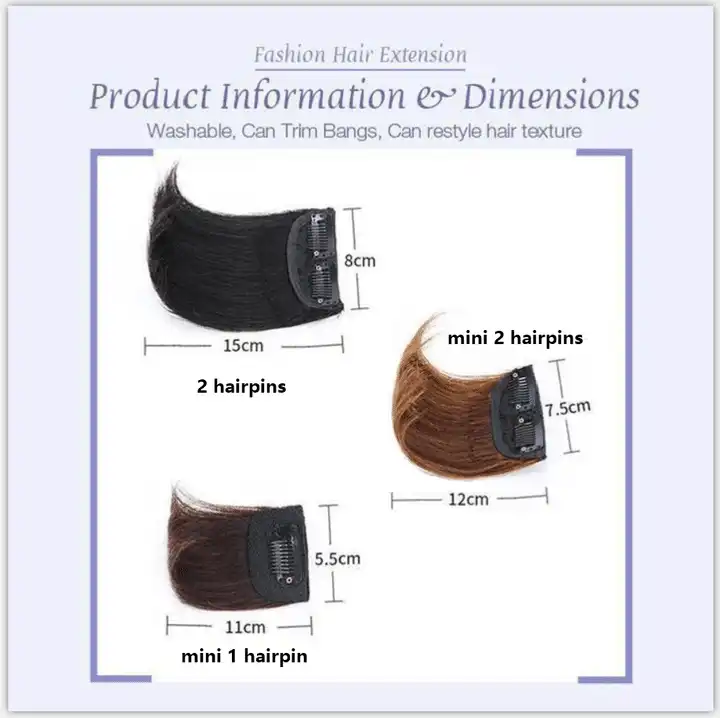 Hiuksia paksuuntuva pörröinen peruukki (rajoitettu aika 50 % alennuksella) - Image 9