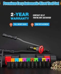 Helppo automaattinen niittityökalusarja