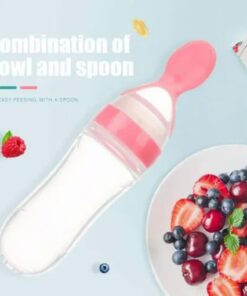 Vauvan lusikkapullon syöttölaite