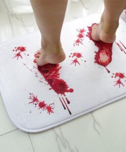 Halloween Bloody Bath Mat