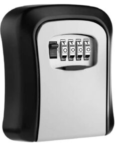 Seinään kiinnitettävä avainlukkolaatikko