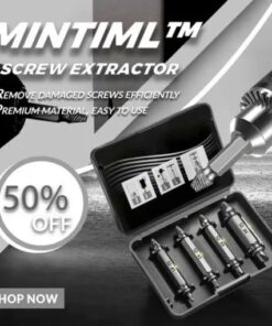 Mintiml Screw Extractor 4 kpl