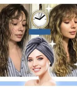 Nopeasti kuivuva hiuspyyhe