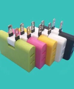 Pyöritettävä pistorasiamuunnin 3 kpl