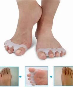 Silikoninen varpaankorjain ja erotin