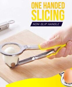 Ruostumattomasta teräksestä valmistettu munaleikkuri