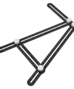 Universal Angler viivain (metalli)