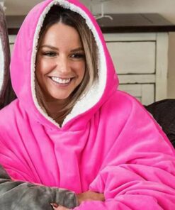 Talven ylimitoitettu lämmittävä huppari